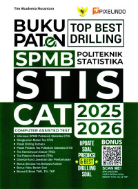 Buku Paten Top Best Drilling SPMB Politeknik Statistika STIS 2025-2026