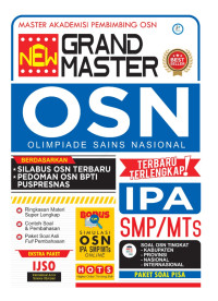 New Grand Master OSN (Olimpiade Sains Nasional ) IPA SMP/MTs
