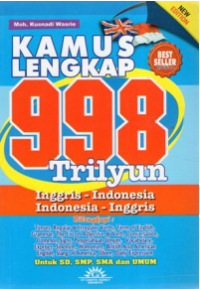 Kamus Lengkap 998 Triliun Inggris-Indonesia