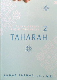 Ensiklopedia Fikih Indonesia 2 Taharah