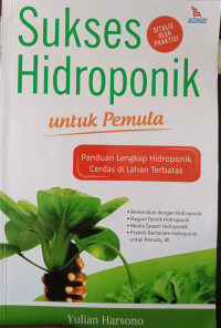 Sukses Hidroponik Untuk Pemula