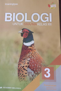 Biologi untuk SMA/MA Kelas XII Kelompok Peminatan