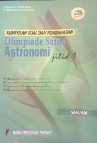 Kumpulan Soal dan Pembahasan Olimpiade Sains Astronomi Jilid 1 SMA/MA