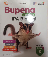Bupena Merdeka IPA Biologi untuk SMA/MA Kelas X