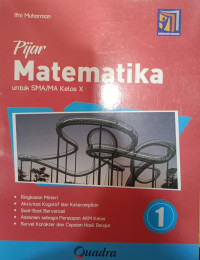 Pijar Matematika 1 untuk SMA/MA Kelas X