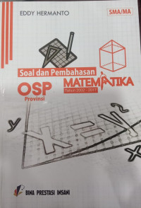 Soal dan Pembahasan Olimpiade Matematika Tingkat Provinsi Tahun 2002 - 2017 SMA/MA