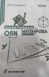 Soal dan Pembahasan Olimpiade Matematika Tingkat Nasional
 Tahun 2002 - 2017 SMA/MA