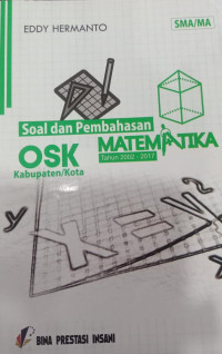 Soal dan Pembahasan Olimpiade Matematika Tingkat Kabupaten Kota Tahun 2002 - 2017 SMA/MA