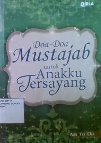 Doa-Doa Mustajab Untuk Anakku Tersayang
