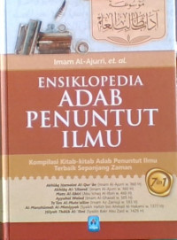 Ensiklopedia Adab Penuntut Ilmu