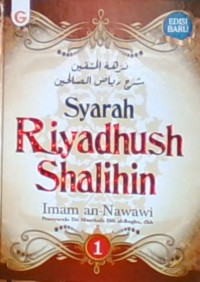 Syarah Riyadush Shalihin jilid 1